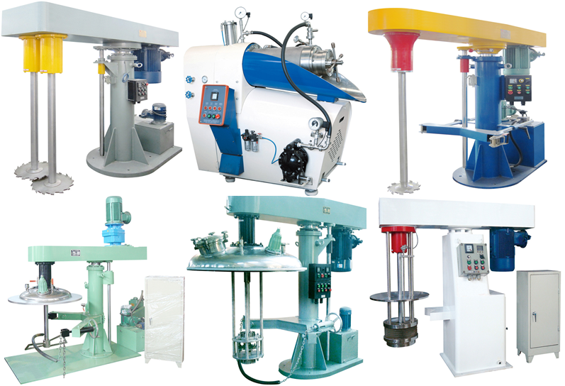 我们的高粘度搅拌机、大功率分散机及篮式砂磨机销量为同行之首，出口量稳居第一。