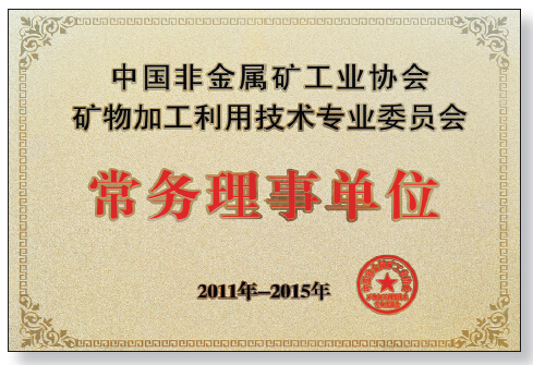 中国非金属矿工业协会常务理事单位