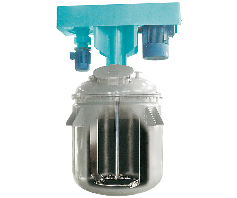 TSJ concentric double-shaft platform mixer